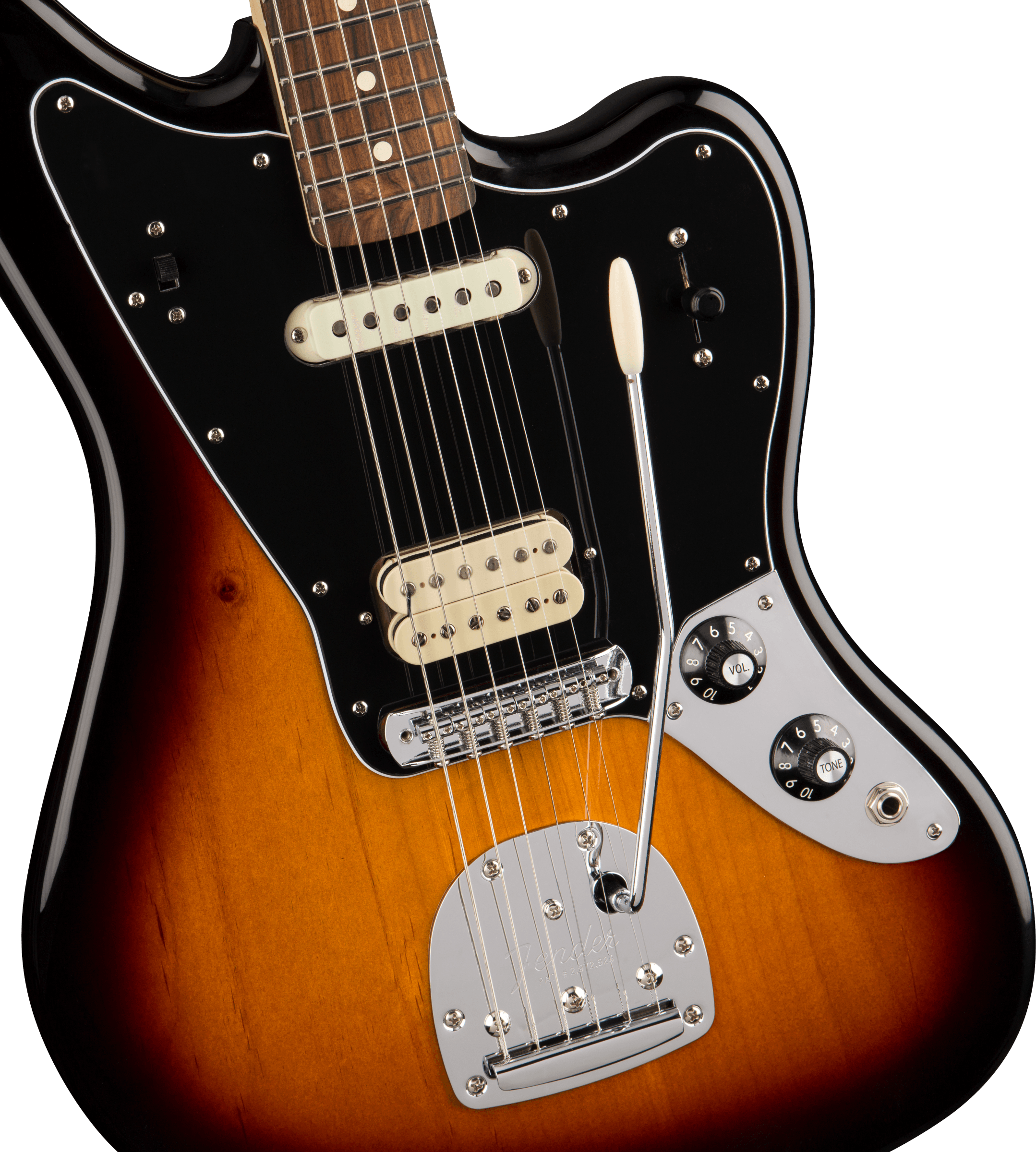 GUITARRA ELÉCTRICA FENDER PLAYER JAGUAR SUNBURST MOD0146303500 DIAPASON EN PAU FERRO