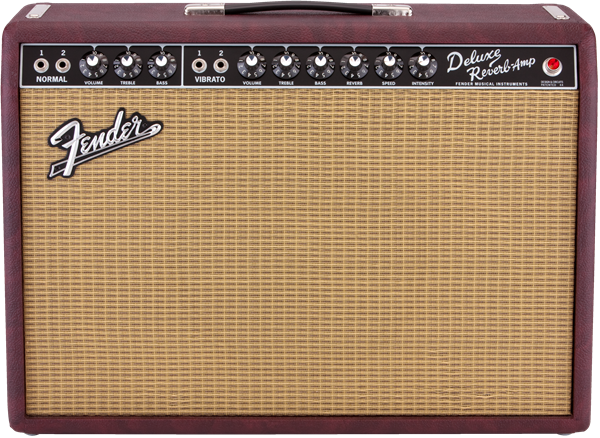 AMPLIFICADOR GUIT FENDER DLX RVB 65 BORDEAUX BLUES MOD0217400611