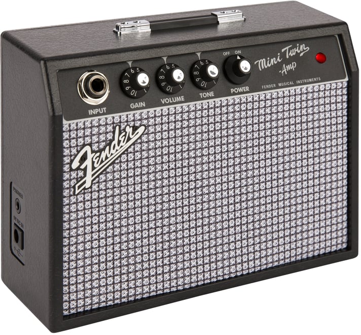 AMPLIFICADOR GUIT FENDER MINI 65 TWIN AMP NEGRO MOD0234812000
