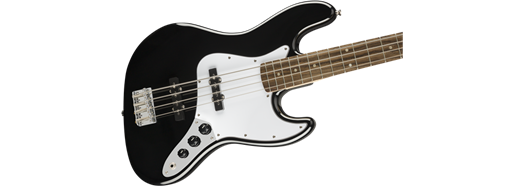 BAJO ELECTRICO SQUIER AFF JAZZ NEGRO LAUREL 4 CUERDAS MOD0370760506