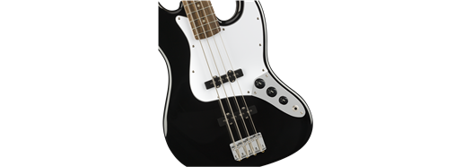 BAJO ELECTRICO SQUIER AFF JAZZ NEGRO LAUREL 4 CUERDAS MOD0370760506