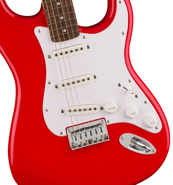 GUITARRA ELECTRICA SQUIER SONIC STRAT ROJO LAUR