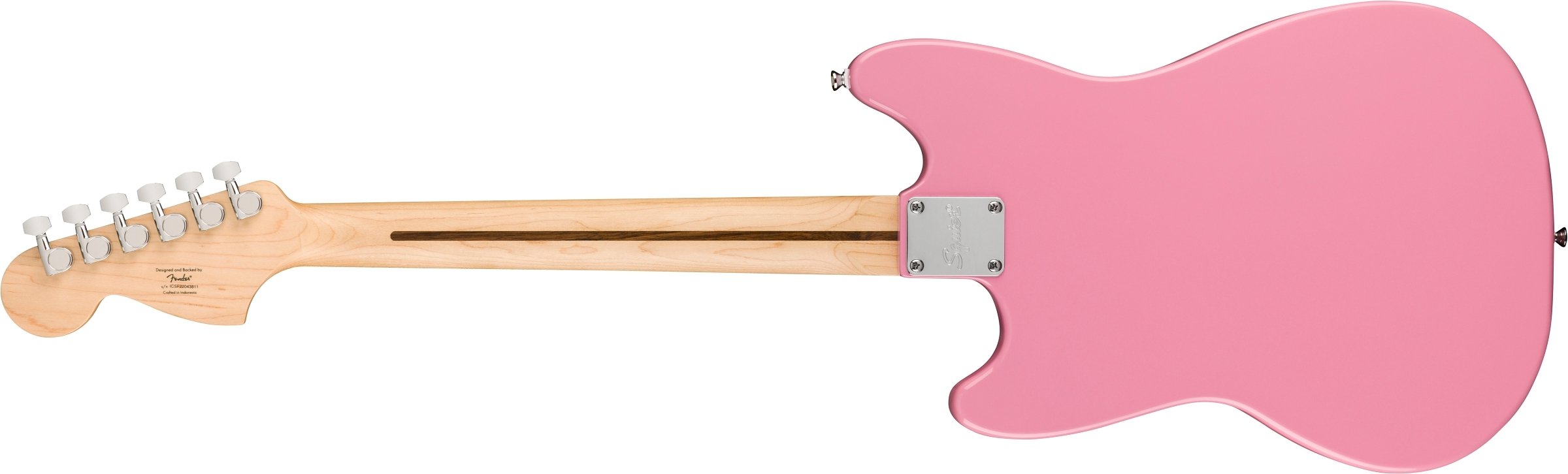 GUITARRA ELECTRICA SQUIER SONIC MUSTANG ROSADO MAPLE HH