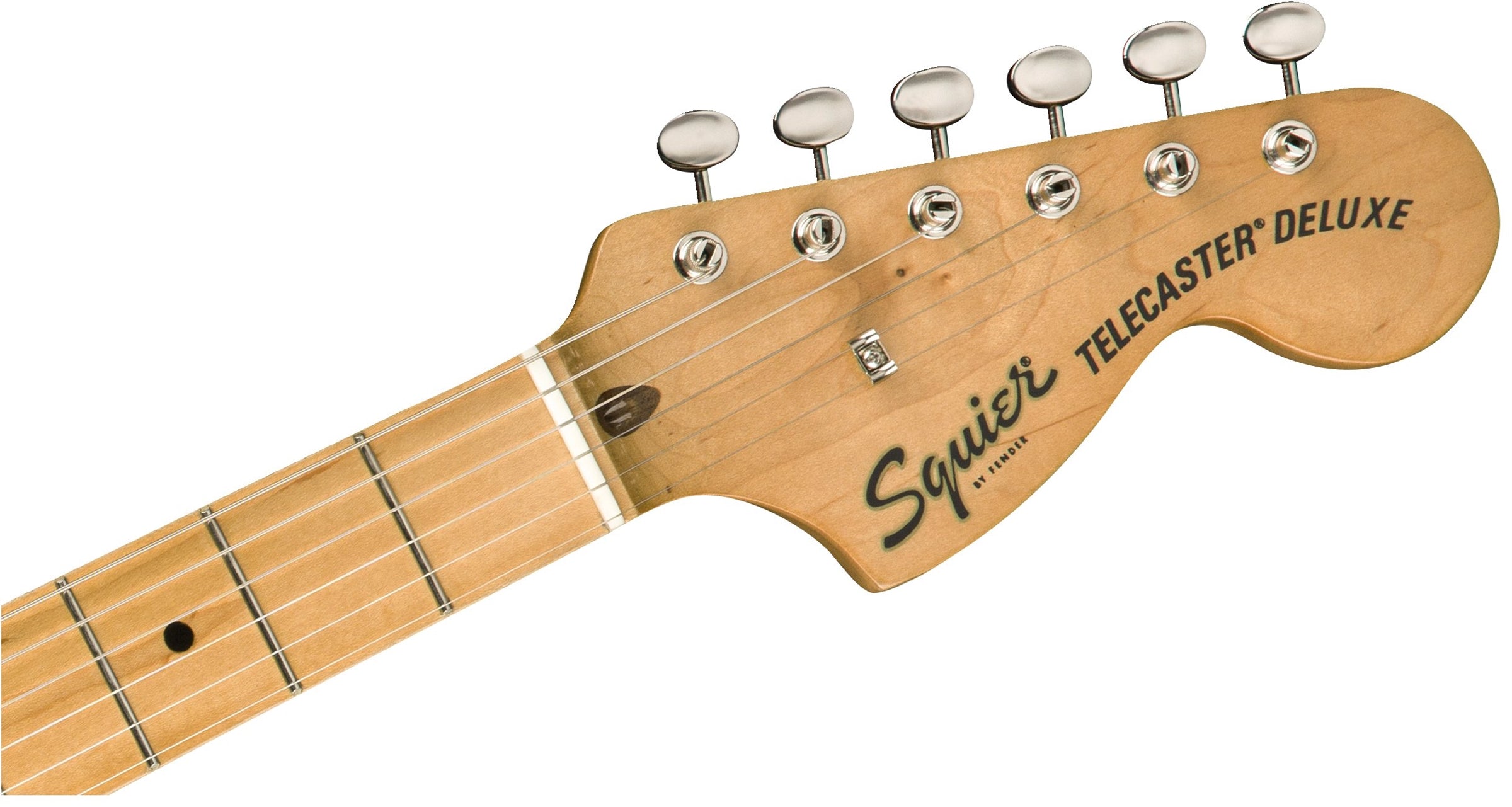 GUITARRA ELECTRICA SQUIER CV 70S TELE DLX BLANCO MAP HH