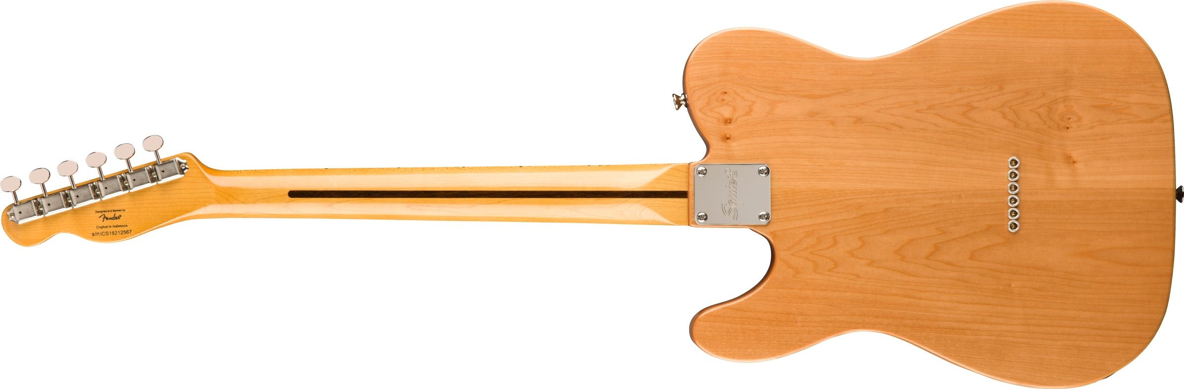 GUITARRA ELECTRICA SQ CV70S TELE THINLINE NATURAL