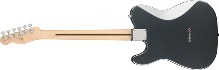 GUITARRA ELECTRICA SQUIER AFF TELE DLX GRIS LAUR HH