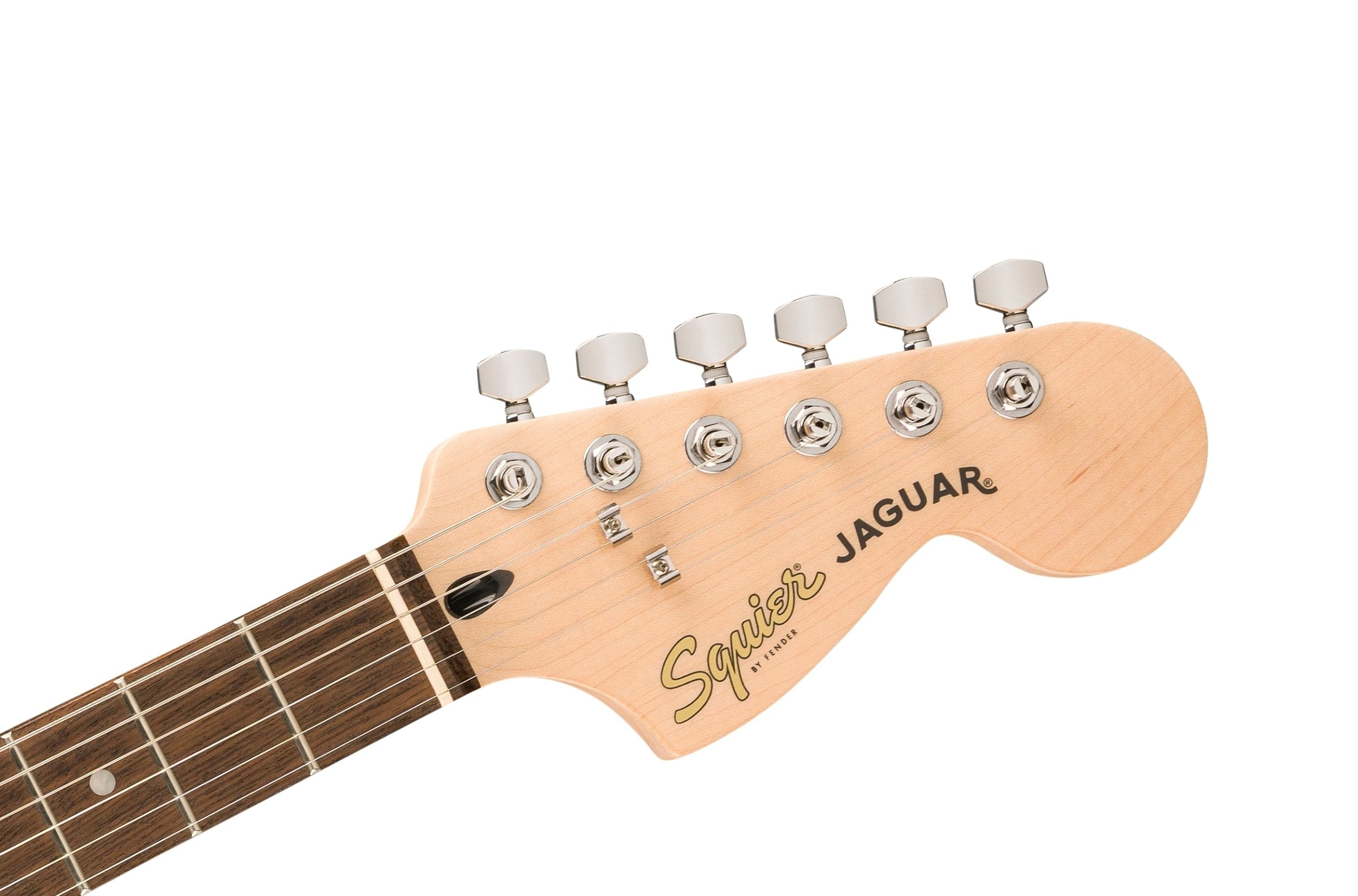 GUITARRA ELECTRICA SQUIER AFF JAGUAR SUNBURST LAUR