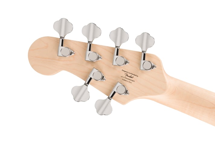 BAJO ELECTRICO SQUIER AFF JAZZ NEGRO/MTL LAUR 6 CUERDAS