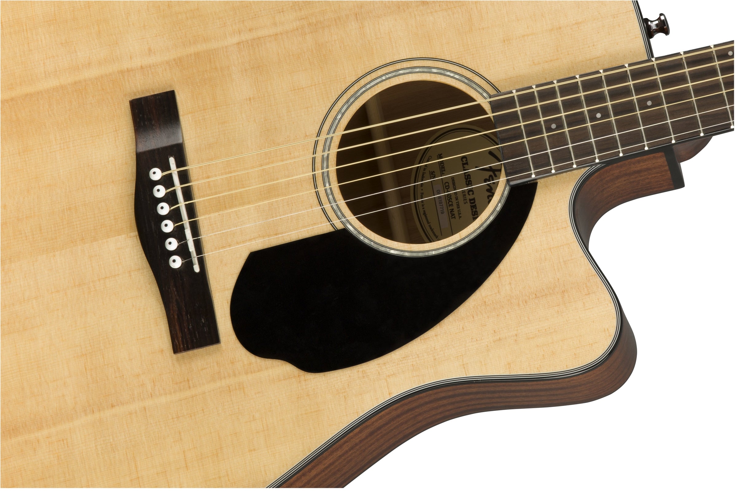 GUITARRA ELECTROACUSTICA FENDER CD60SCE FOLK NATURAL