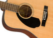 GUITARRA FENDER ACUSTICA COLOR NATURAL