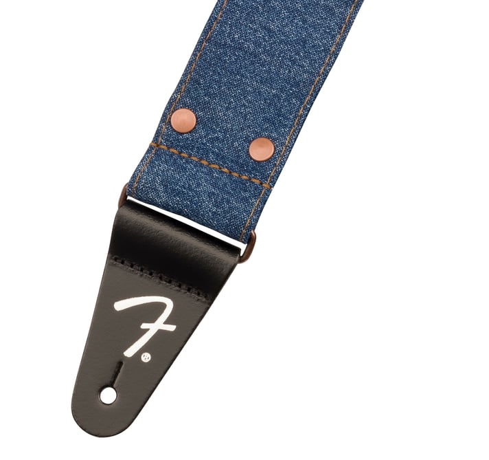 CORREA FENDER GUIT XWRANGLER D/STRAP INDIGO RIVET MOD0990638003