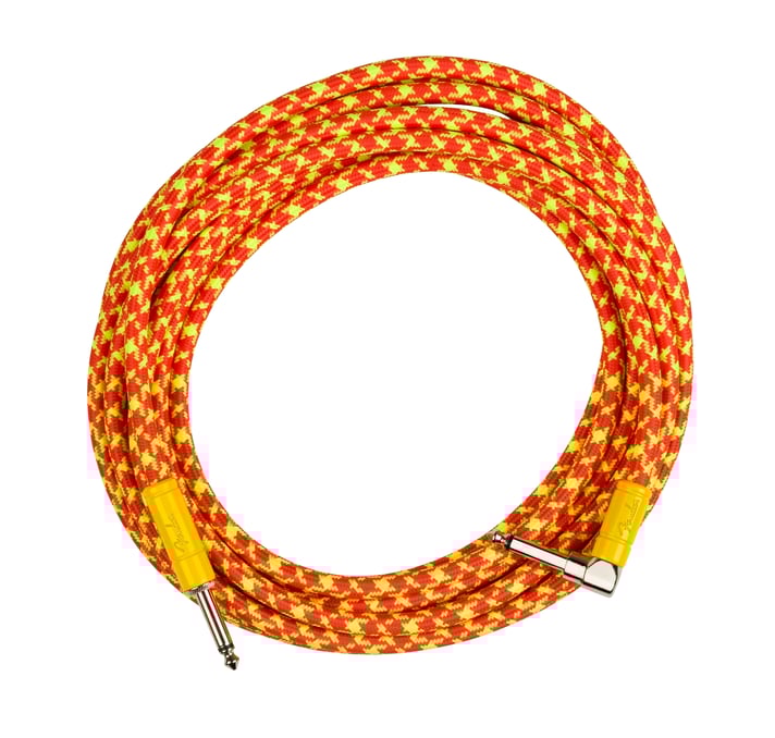 CABLE LINEA FENDER ORIGINAL 5.5 MTS M/NEON NARANJA