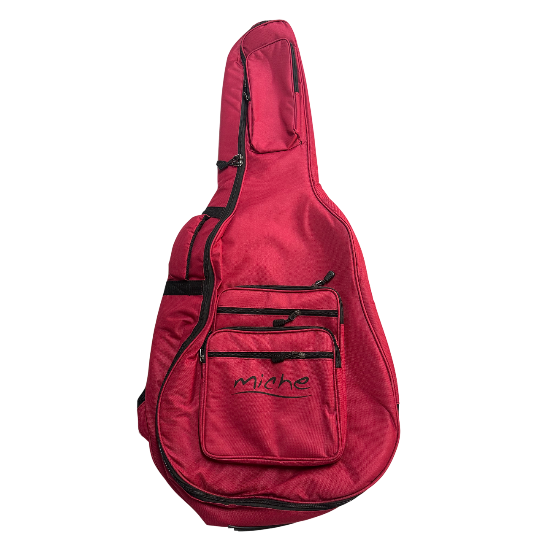 FORRO MICHE PARA GUITARRA AB108 ROJO 40" MARCADO