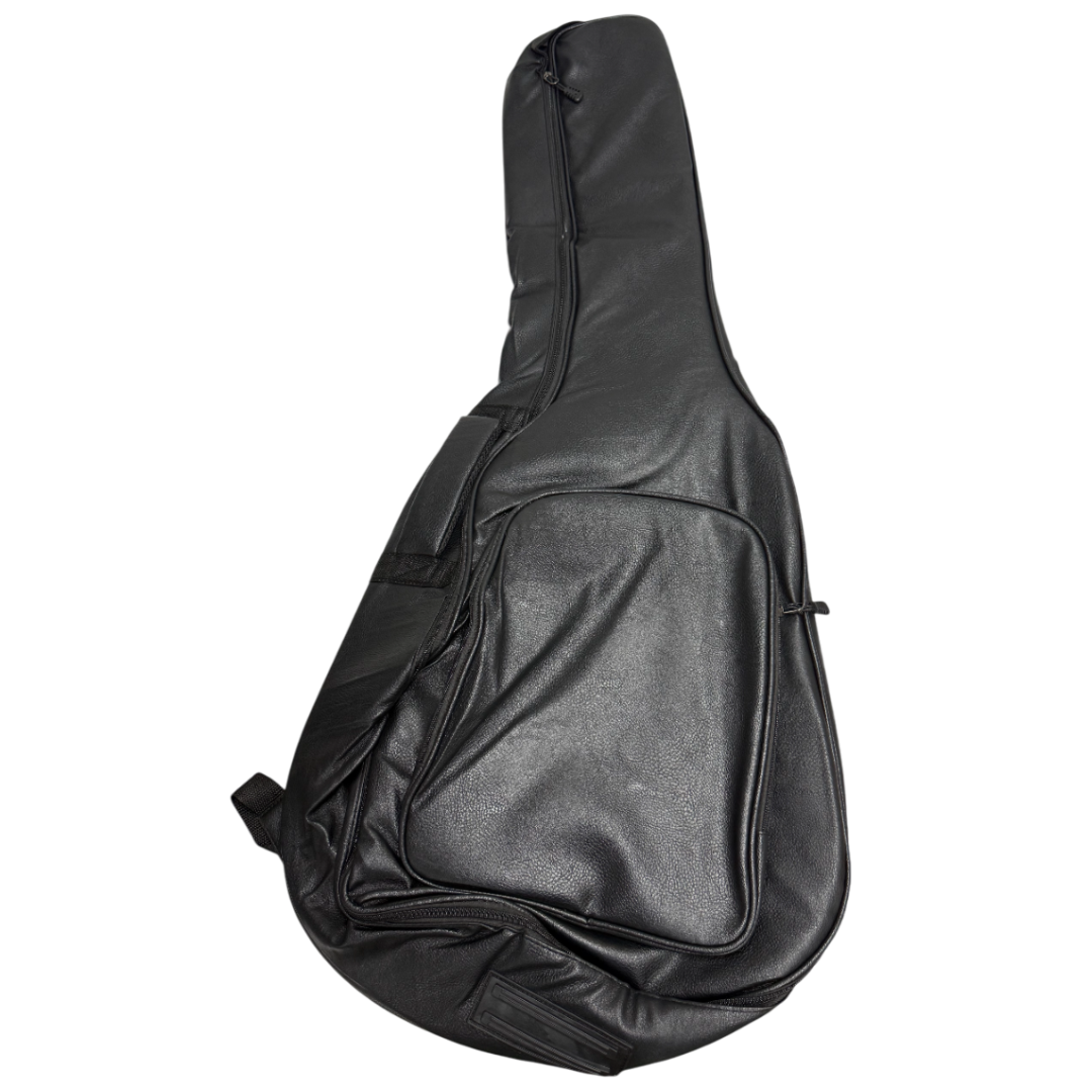 FORRO MICHE PARA GUITARRA AB89 CUERO NEGRO 40"