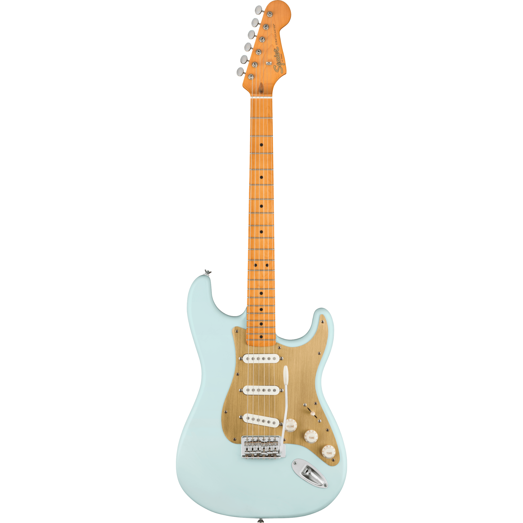 GUITARRA ELECTRICA SQUIER 40TH STRATOCASTER VINT AZUL MAPLE MOD0379510572