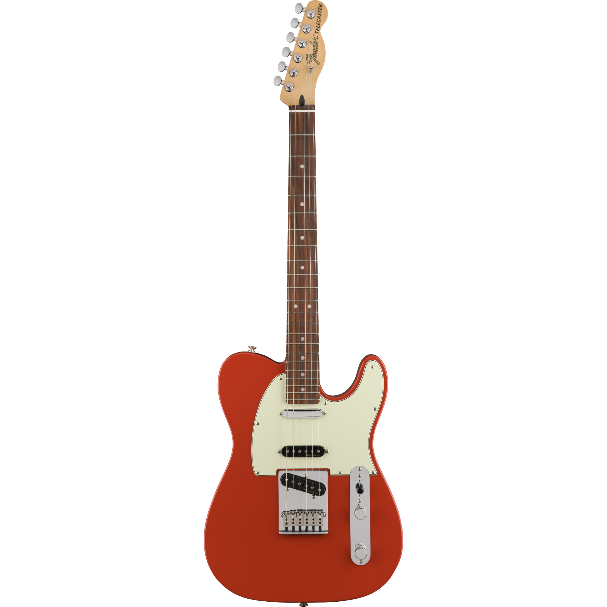 GUITARRA ELECTRICA FENDER DLX NVL TELECASTER ROJO PAUFER MOD0147503340