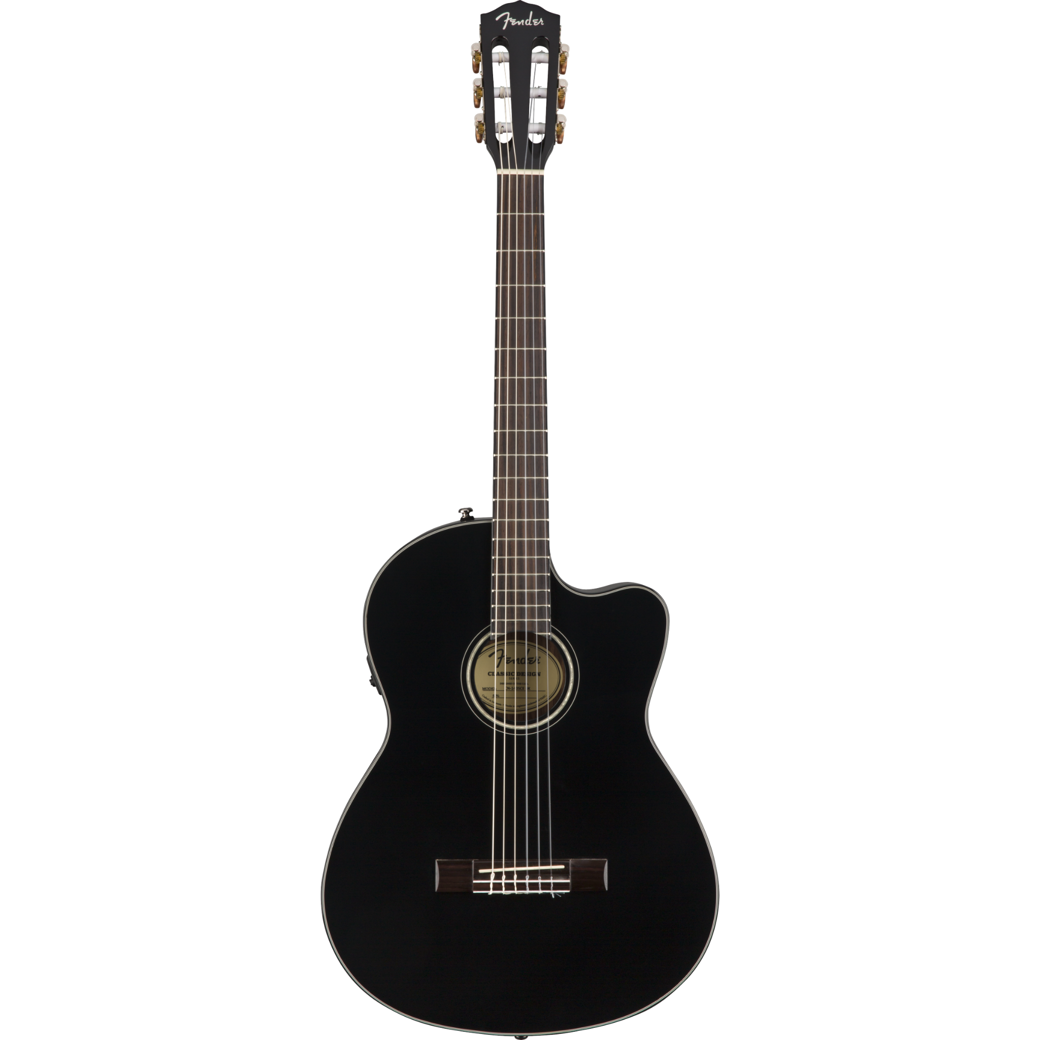 GUITARRA ELECTROACUSTICA FENDER CN140SCE CLASICA NEGRO MOD0970264306