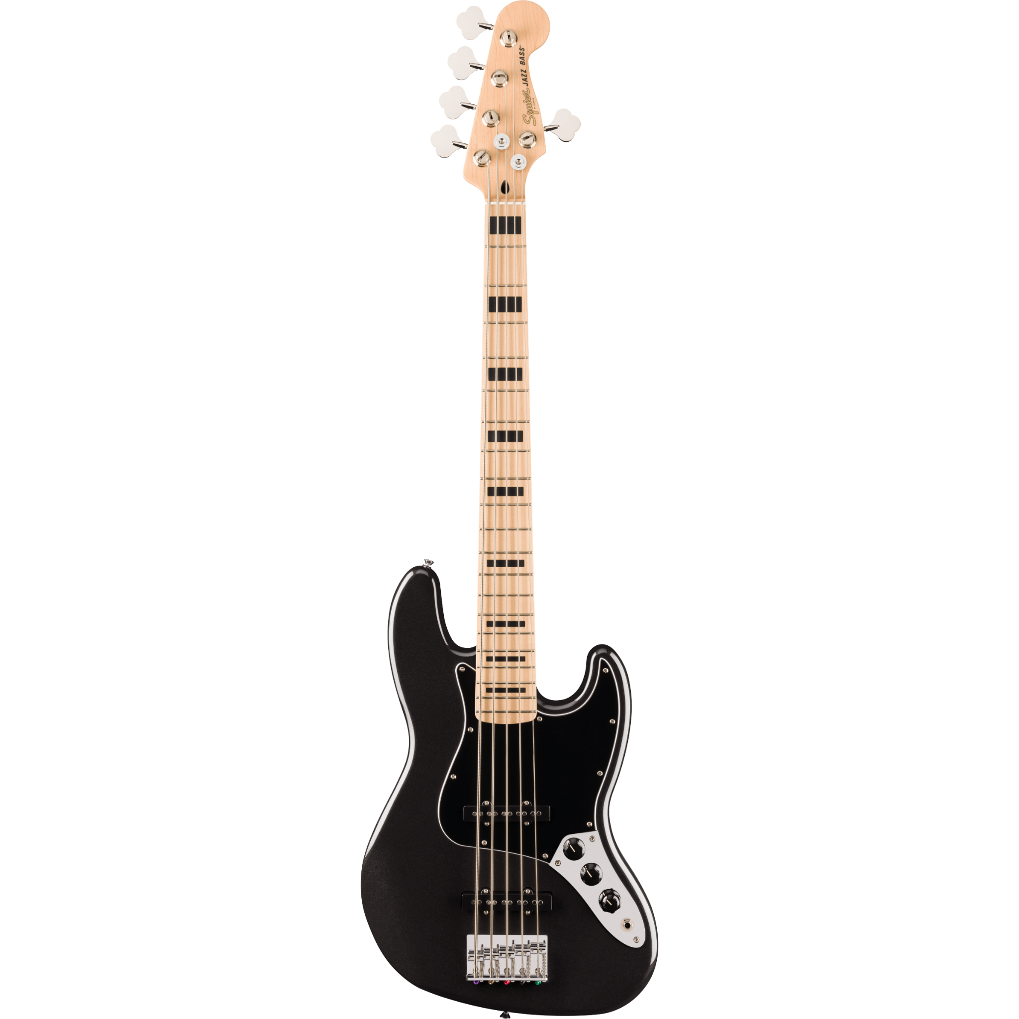 BAJO ELECTRICO FENDER SQUIER AFF ACT J BASS 5 CUERDAS NEGRO