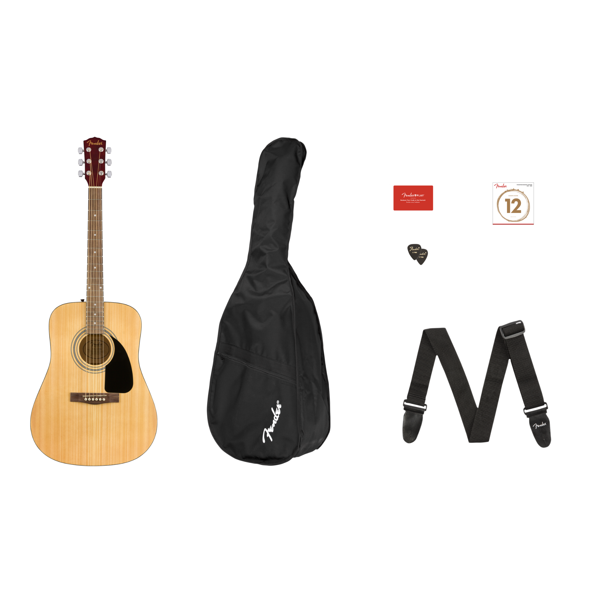 COMBO GUITARRA ACUSTICA FENDER FA-115 NATURAL FOLK MOD0971210721