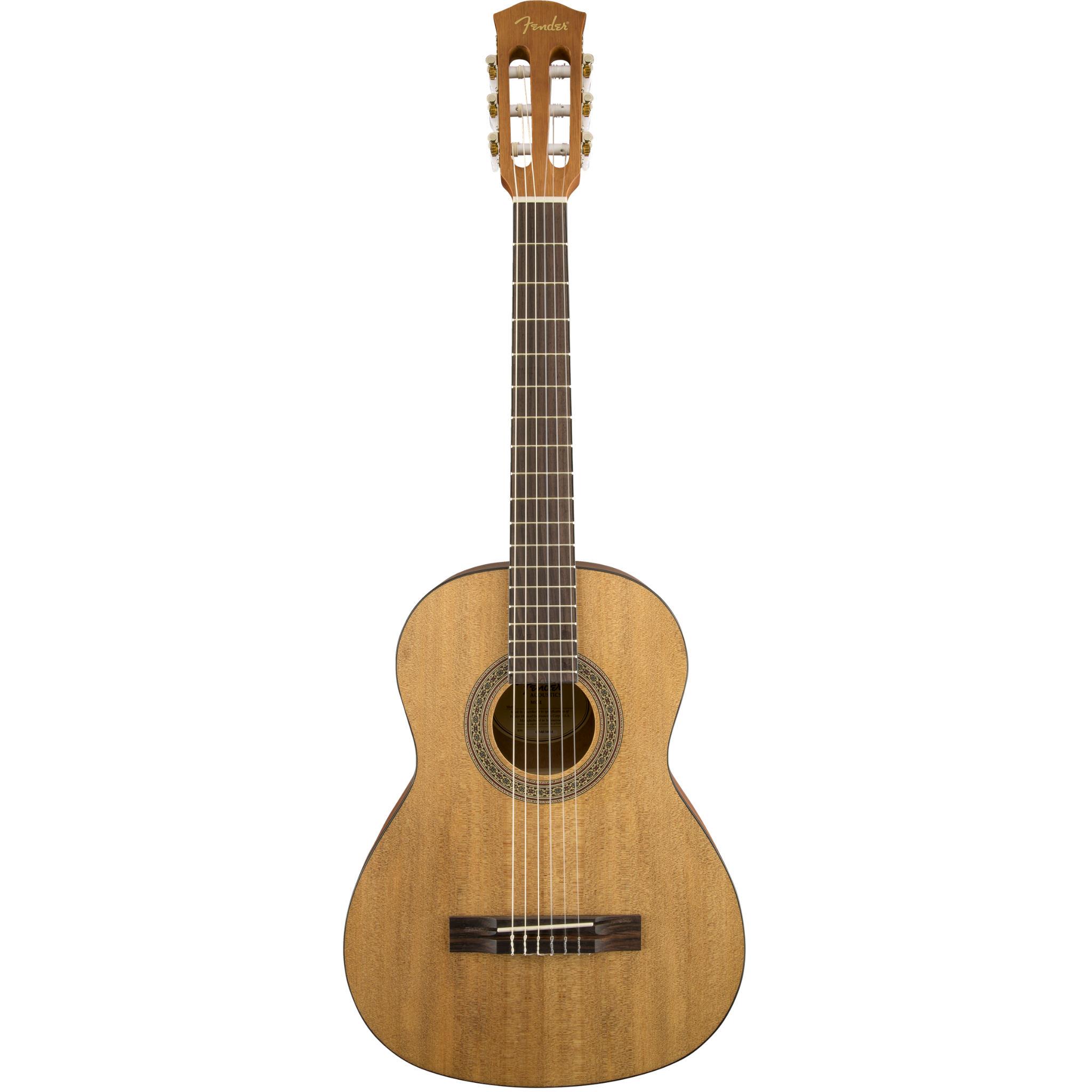 GUITARRA ACUSTICA FENDER MC1 3/4 CLASICA NATURAL MOD0963000021