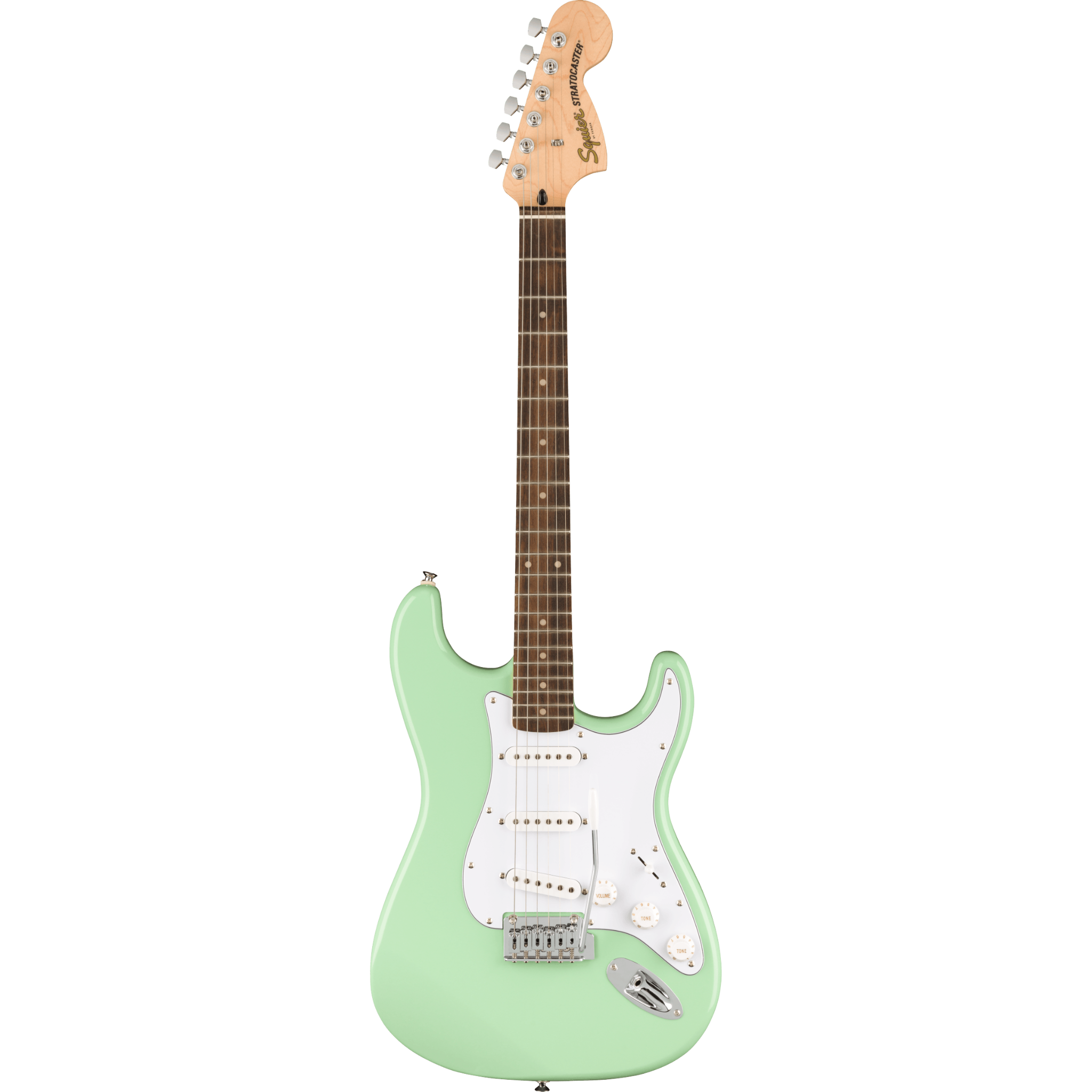 GUITARRA ELECTRICA SQUIER AFF STRAT VERDE LAUREL MOD0378000557