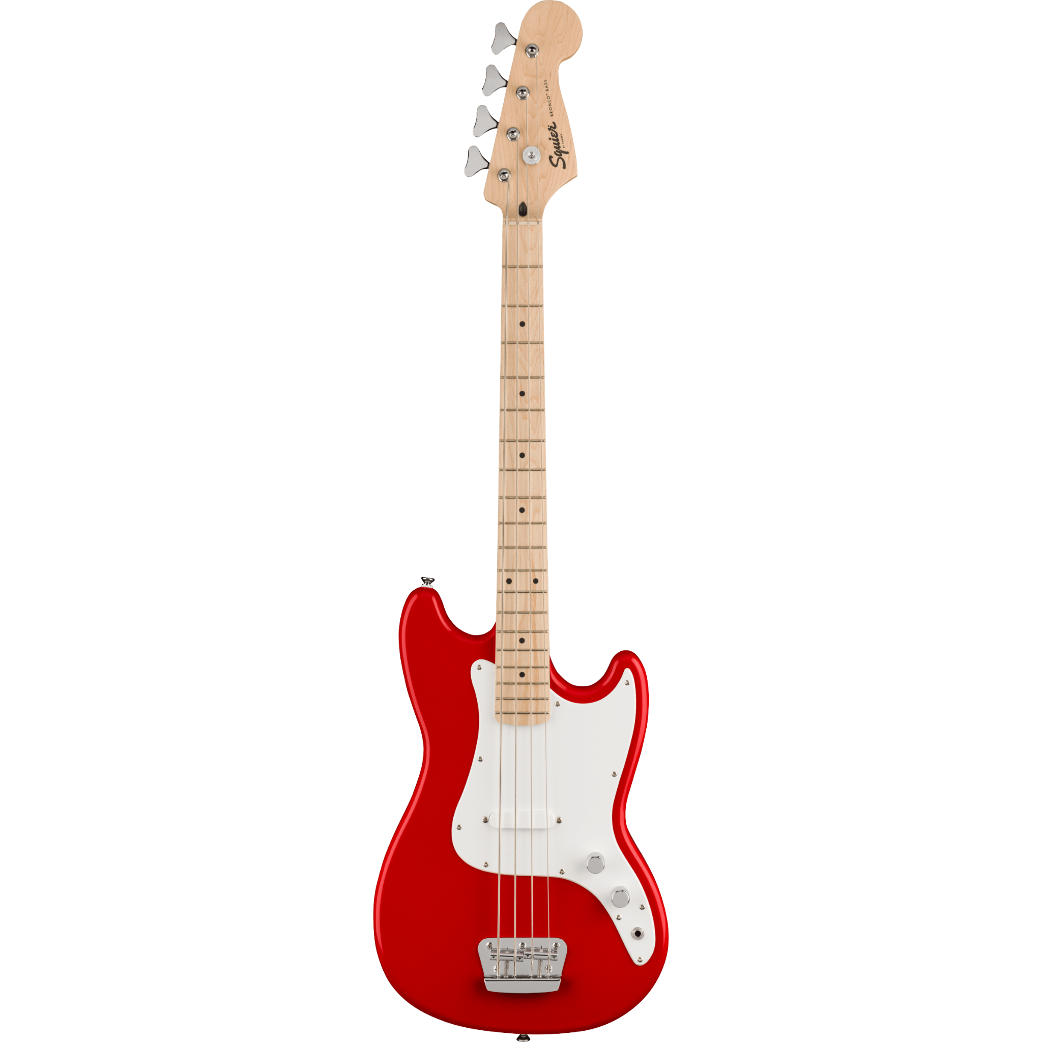 BAJO ELECTRICO SQUIER AFF BRONCO ROJO MAPLE 4 CUERDAS MOD0310902558
