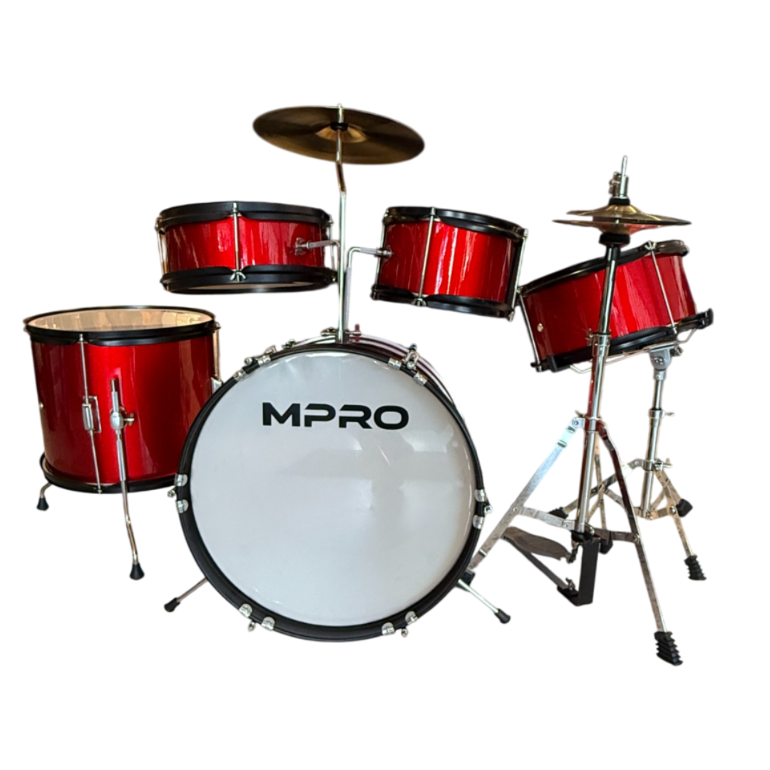 BATERIA MPRO JUNIOR 5PC MK-501 ROJA