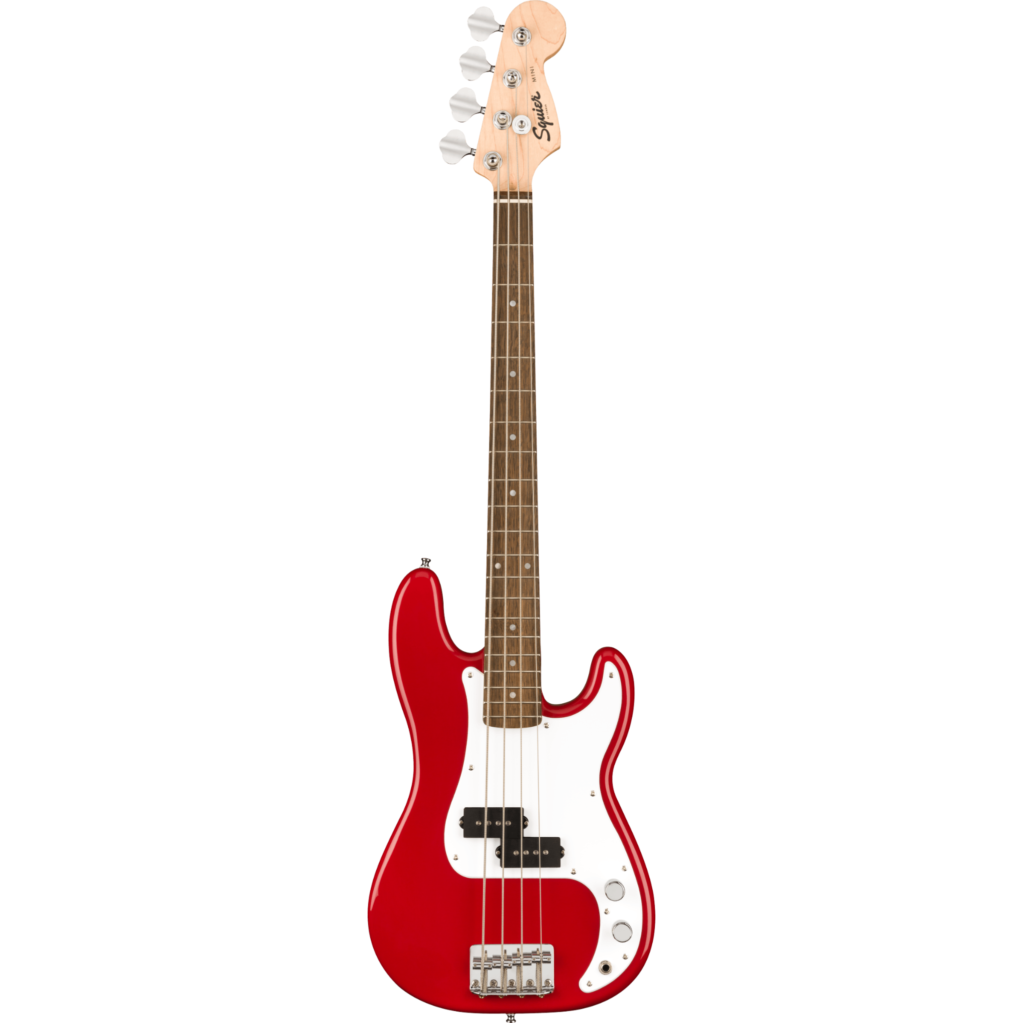 BAJO ELECTRICO FENDER SQUIER MINI P BASS 4 CUERDAS ROJO
