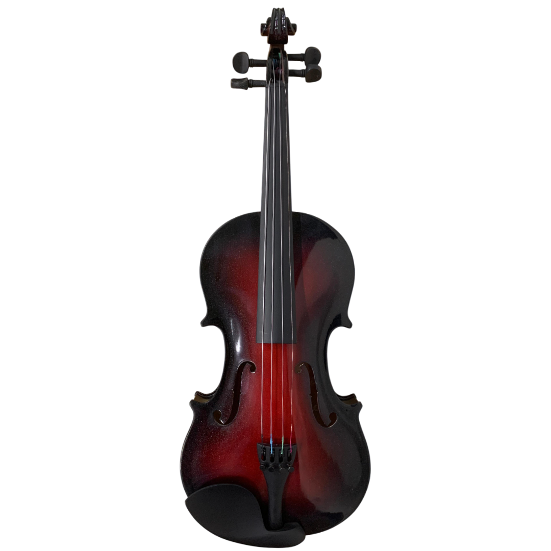VIOLIN ISABELLA 4/4 P101C ROJO CON NEGRO