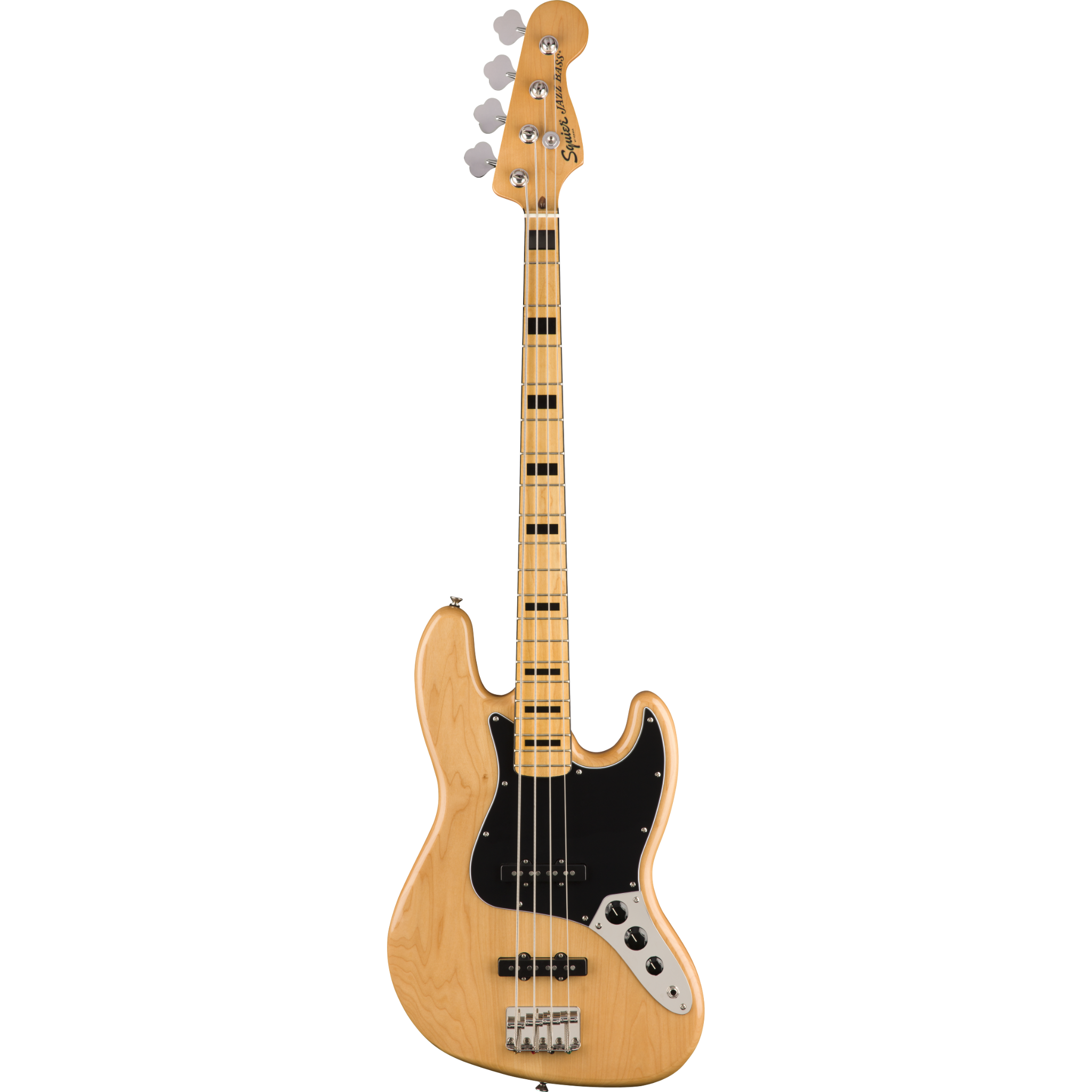 BAJO ELECTRICO SQUIER CV 70S JAZZ NATURAL MAPLE 4 CUERDAS MOD0374540521