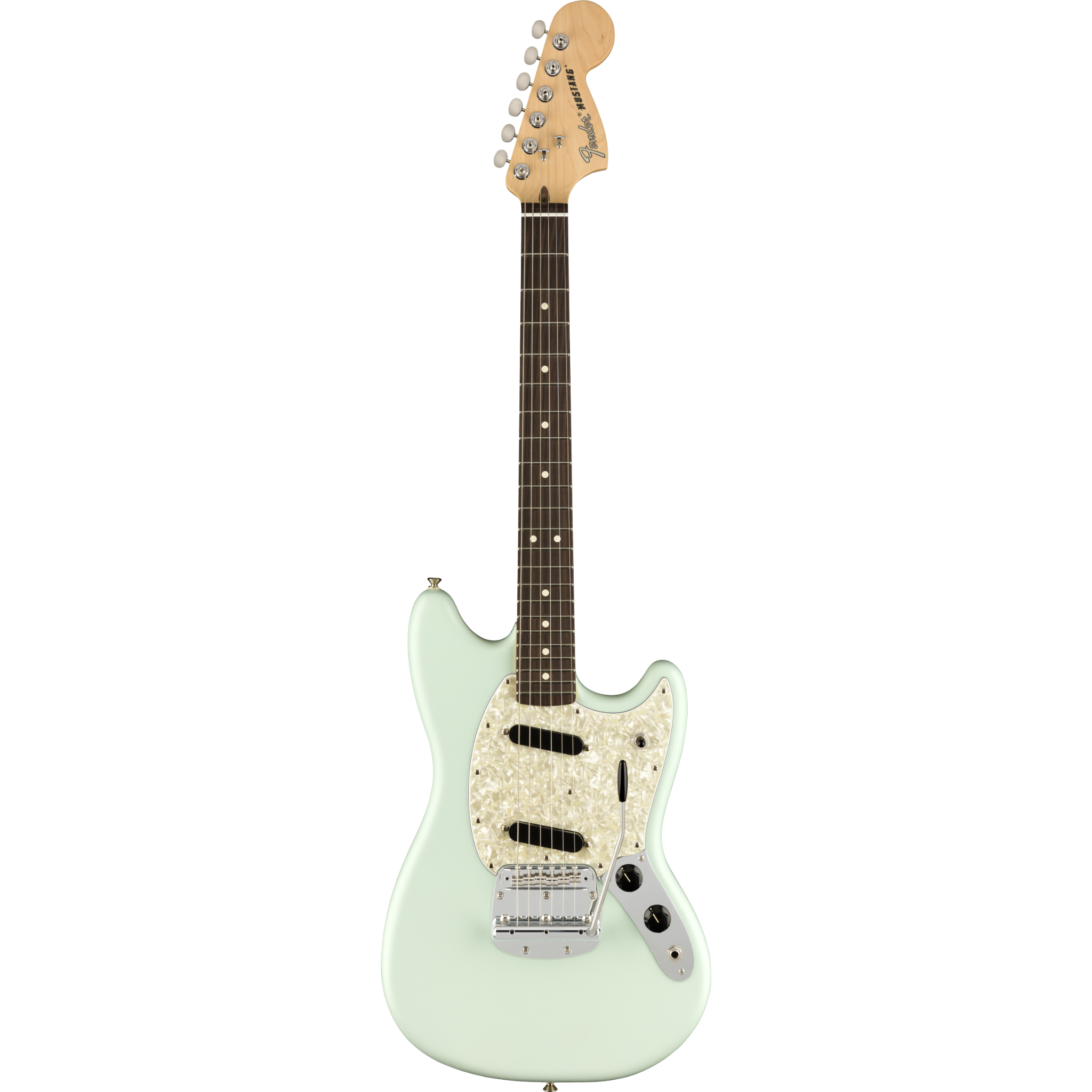GUITARRA ELECTRICA FENDER AM PERF MUSTANG AZUL P/ROSA MOD0115510372