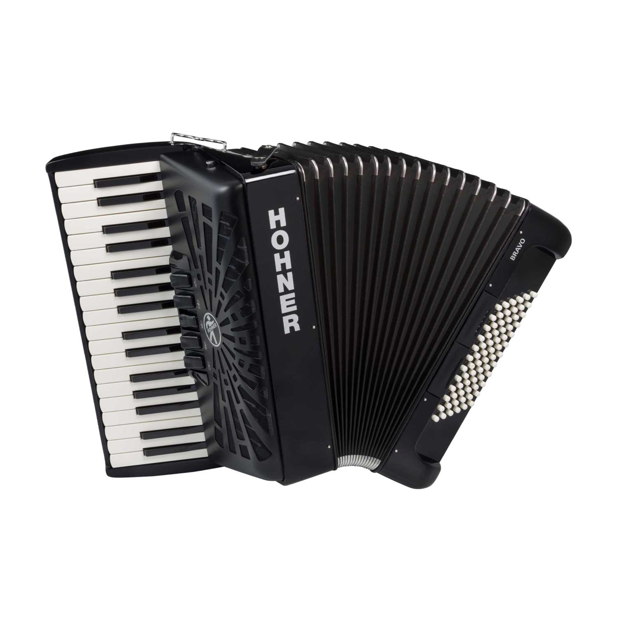 ACORDEON HOHNER BRAVO III NEGRO 72 BAJOS