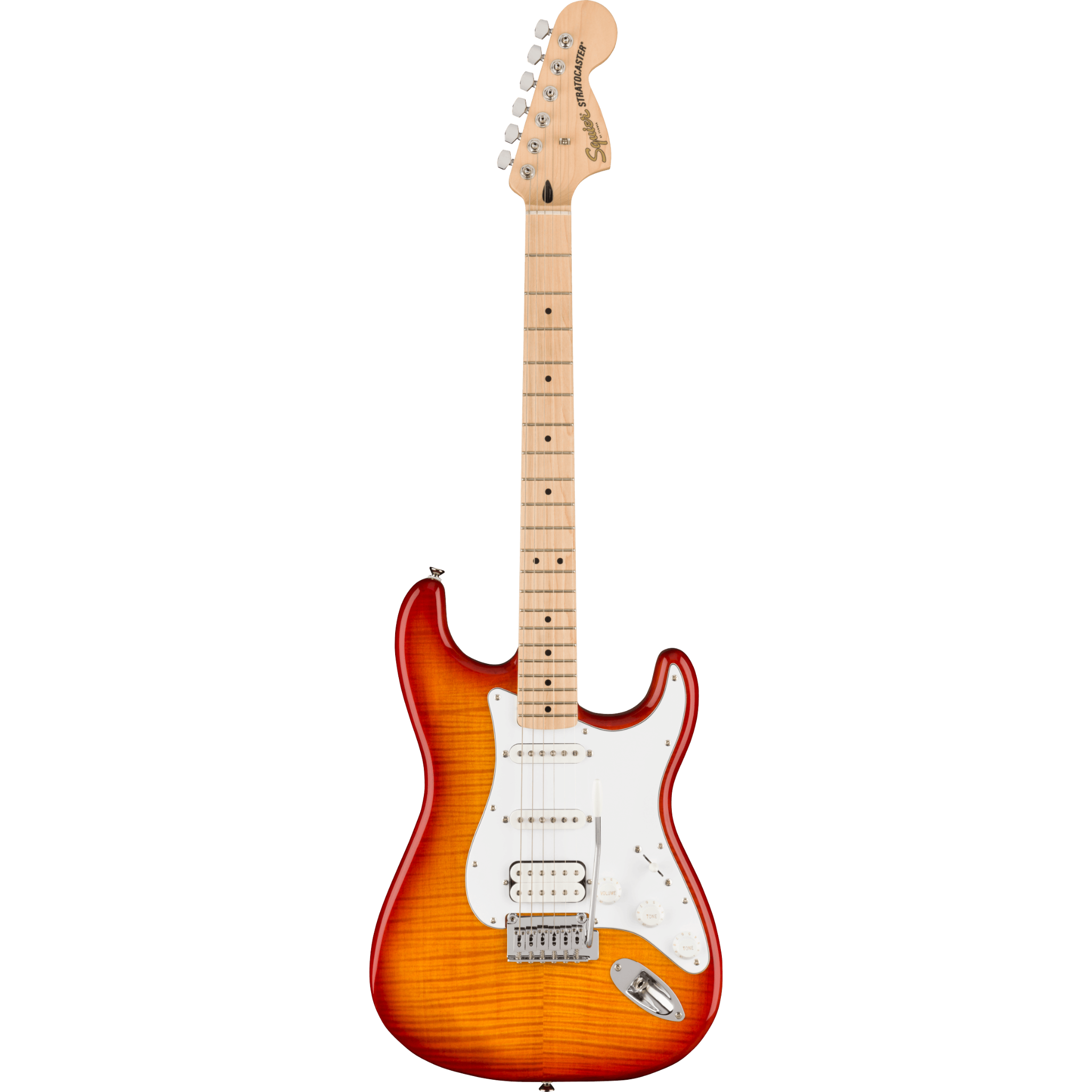 GUITARRA ELECTRICO FENDER SQUIER AFF STRATOCASTER FMT SU