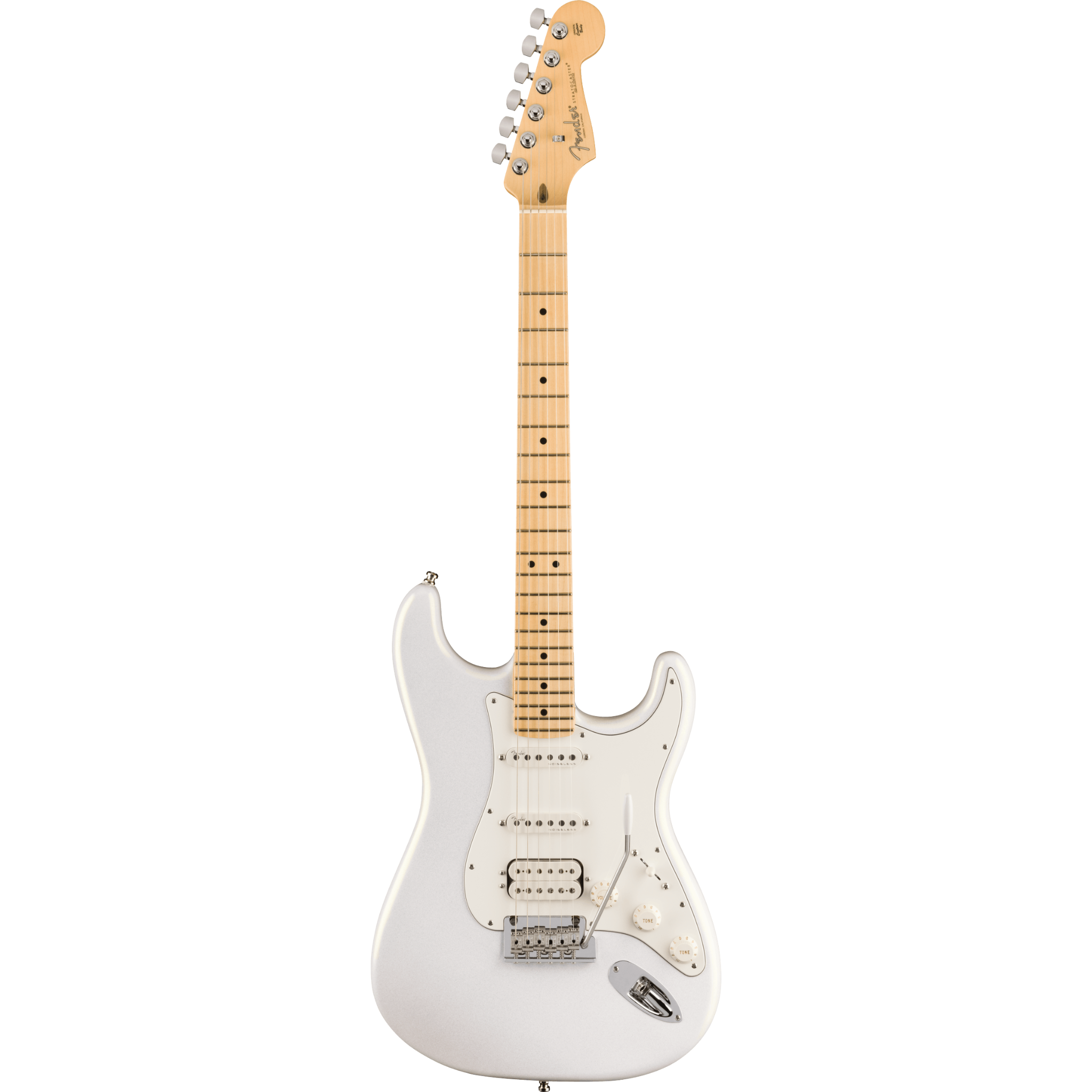 GUITARRA ELECTRICA FENDER JUANES STRATOCASTER BLANCO MAPLE MOD0116512782