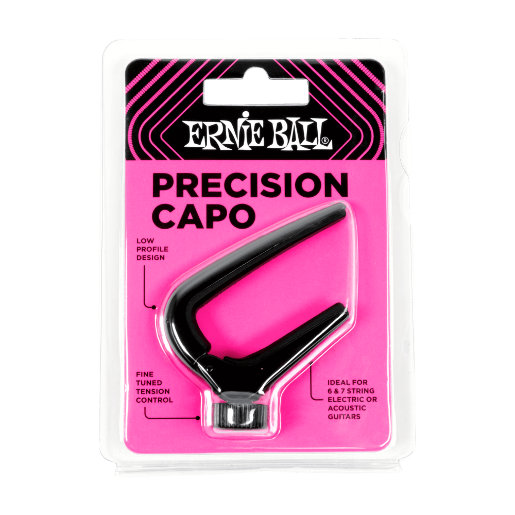 CAPODASTRO ERNIE BALL GUIT PRECISION NEGRO