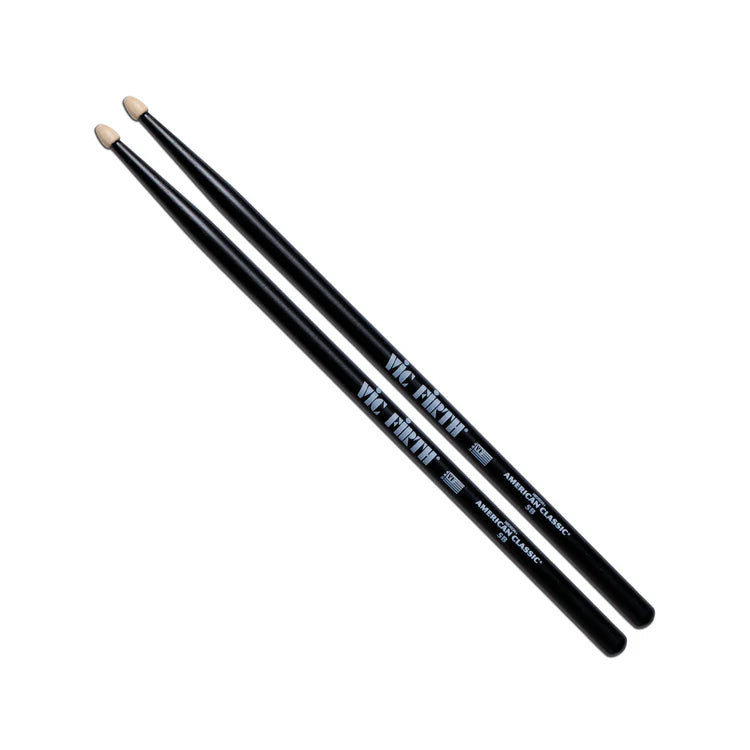BAQUETA VIC FIRTH A.CLASSIC PUNTA MADERA 5AB NEGRO