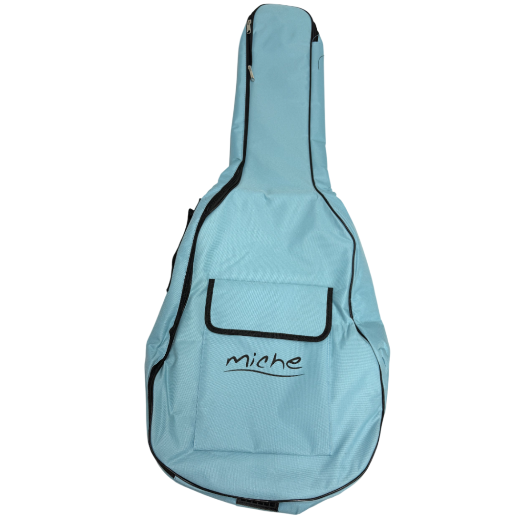 FORRO MICHE PARA GUITARRA AB27 AZUL 40" MARCADO