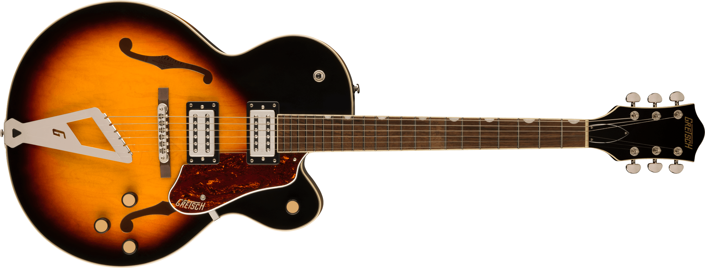 GUITARRA ELECTRICA GRETSCH G2420 HLW SC SUNBURST LAUR