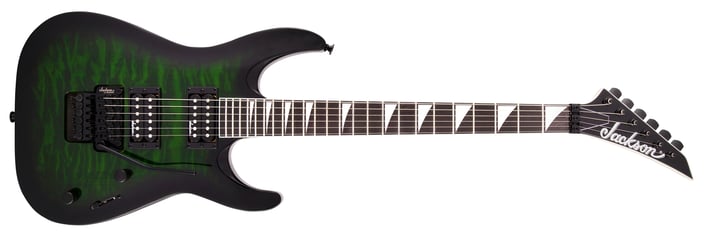 GUITARRA ELECTRICA JACKSON JS32Q DINKY VERD/TR FLOYD