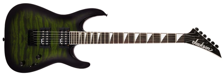 GUITARRA ELECTRICA JACKSON JS32Q DINKY VERDE/TR HT MOD2918809587