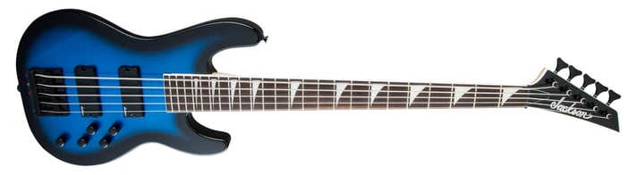 BAJO ELECTRICO JACKSON JS3V CONCERT AZUL/NEGRO 5 CUERDAS HH