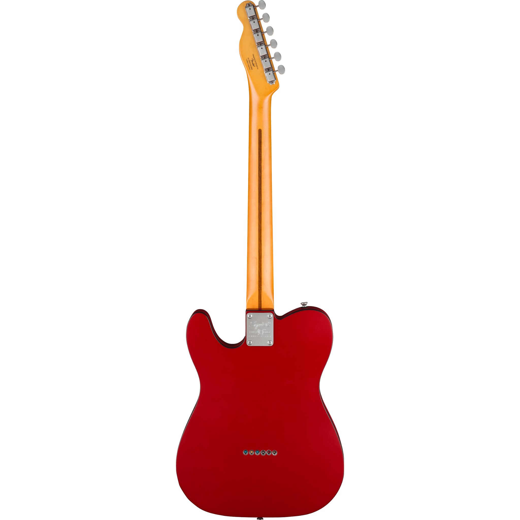 GUITARRA ELECTRICA SQUIER 40TH VINT TELECASTER ROJO MAPLE MOD0379501554