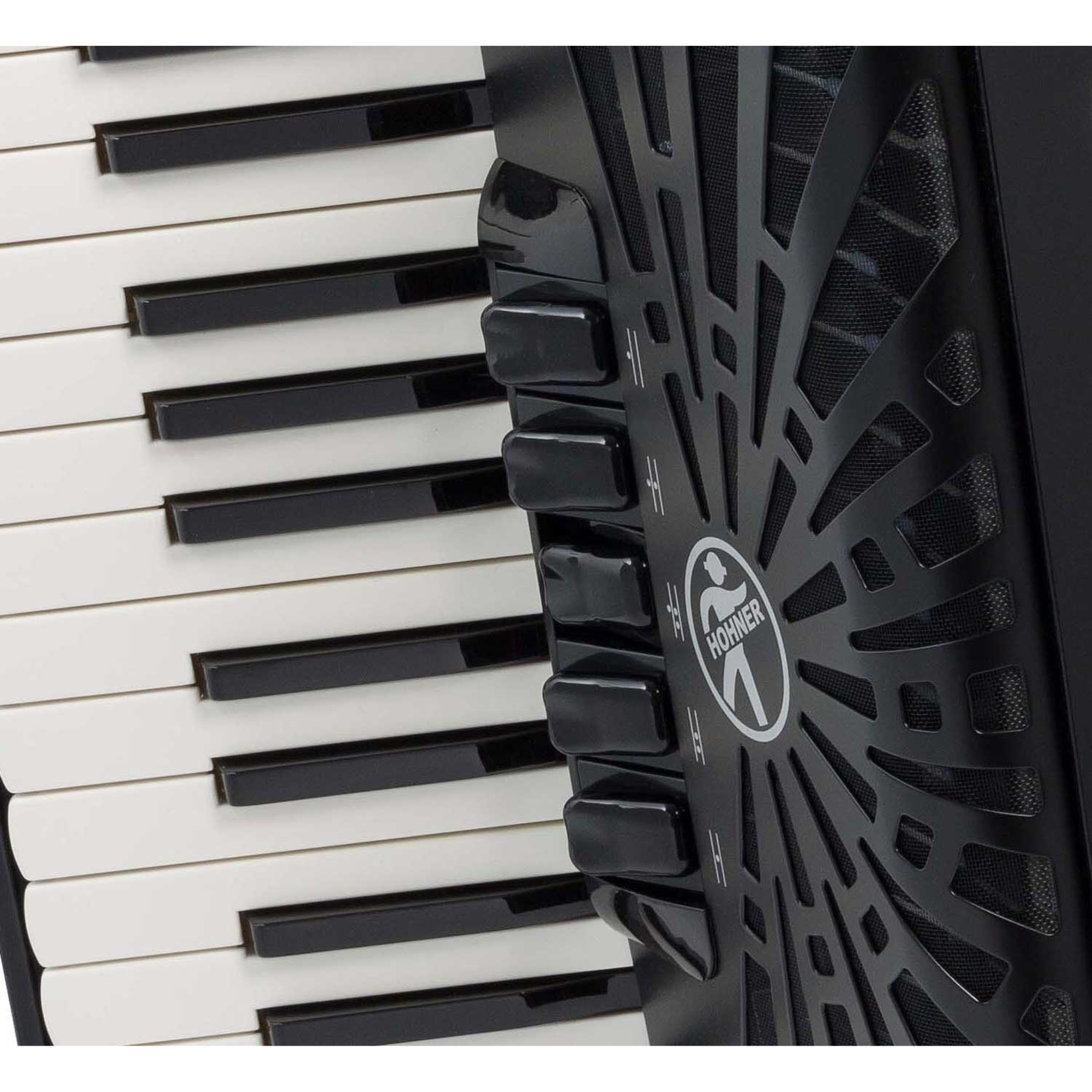 ACORDEON HOHNER BRAVO III NEGRO 72 BAJOS