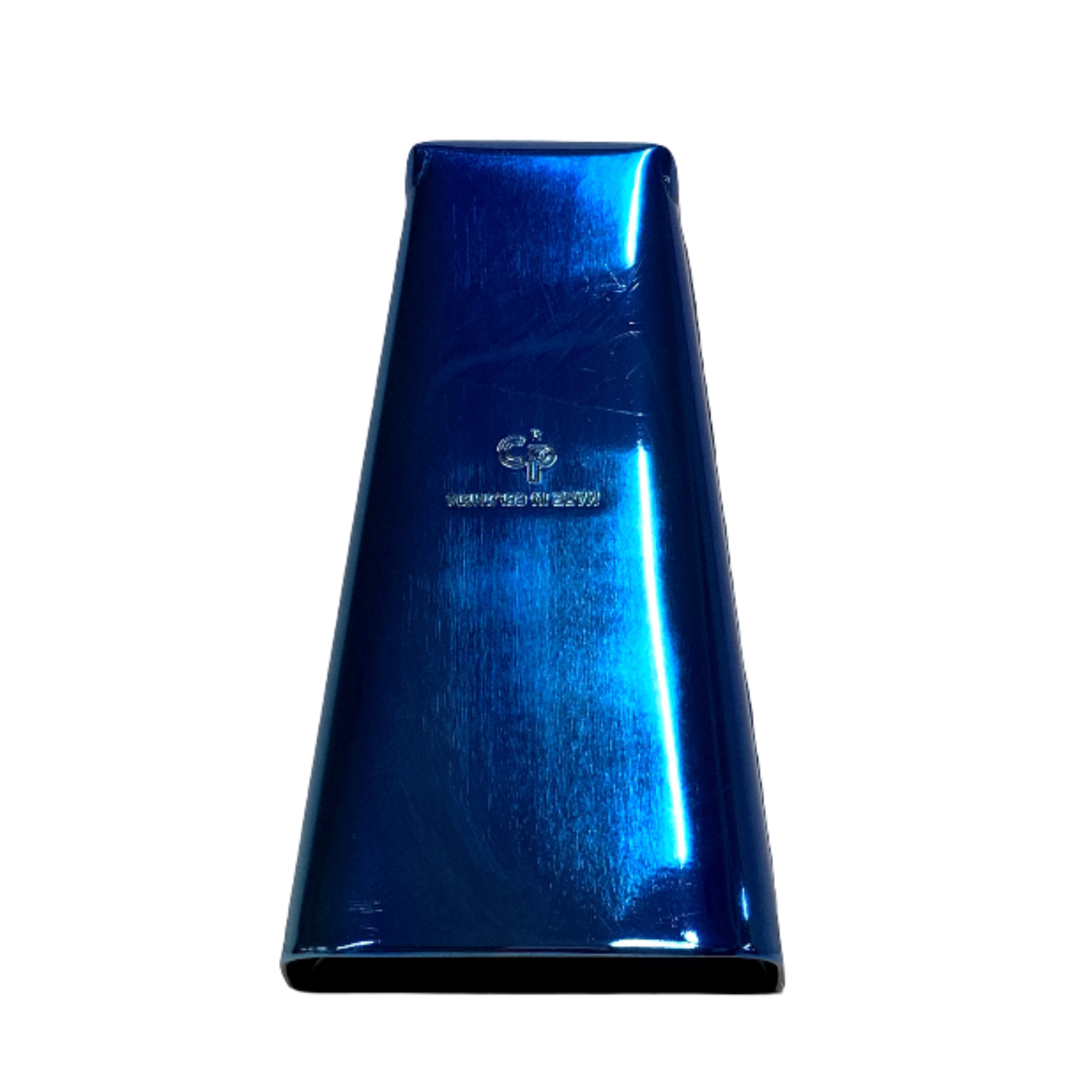 CAMPANA CP SALSERA AZUL METALIZADO CON GOLPEADOR
