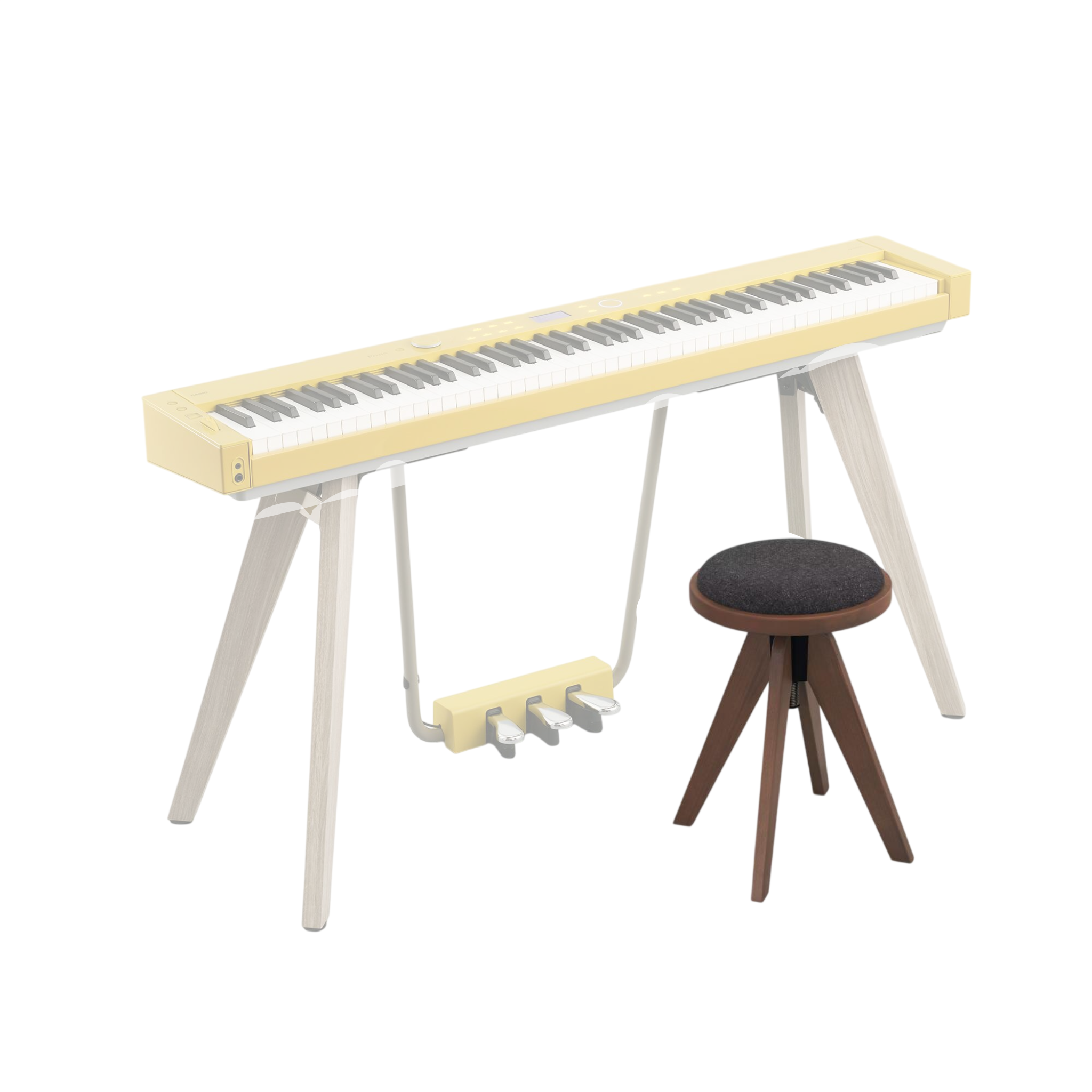 SILLA PIANO CASIO CC-7DK MARRON