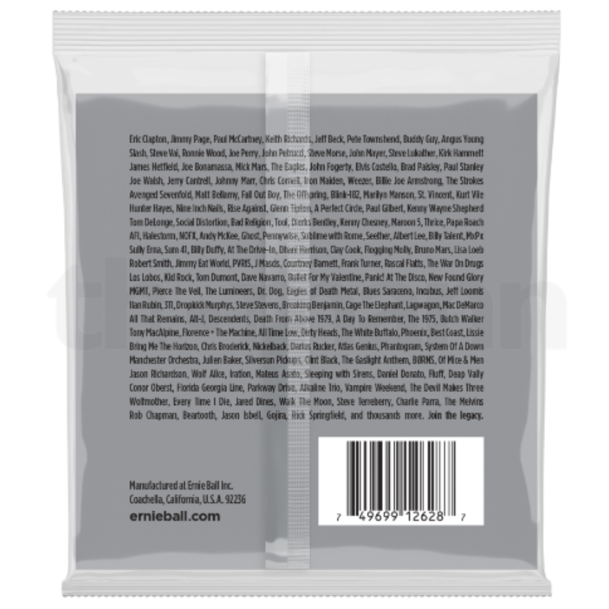 CUERDAS PARA GUITARRA ELECTRICA 9 CUERDAS ERNIE BALL 2628 SLIN NCKL