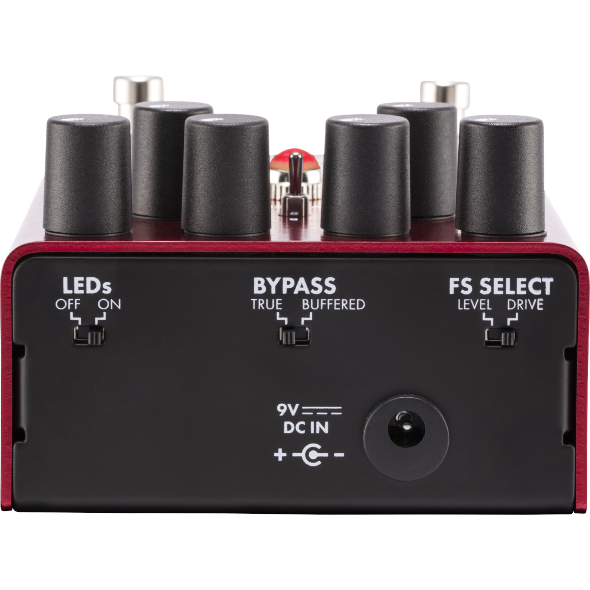 PEDAL DE GUITARRA FENDER SANTA ANA OVERDRIVE ROJO MOD0234533000