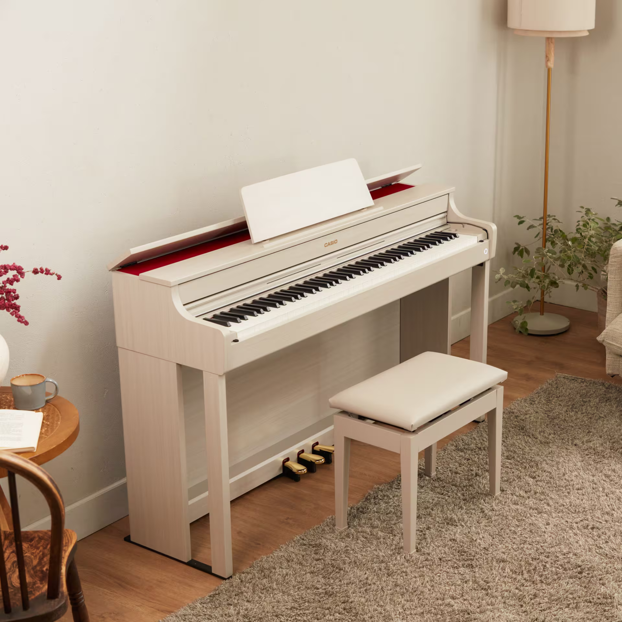 PIANO CASIO AP-300 7/8 CLASICO MUEBLE BEIGE GBC7
