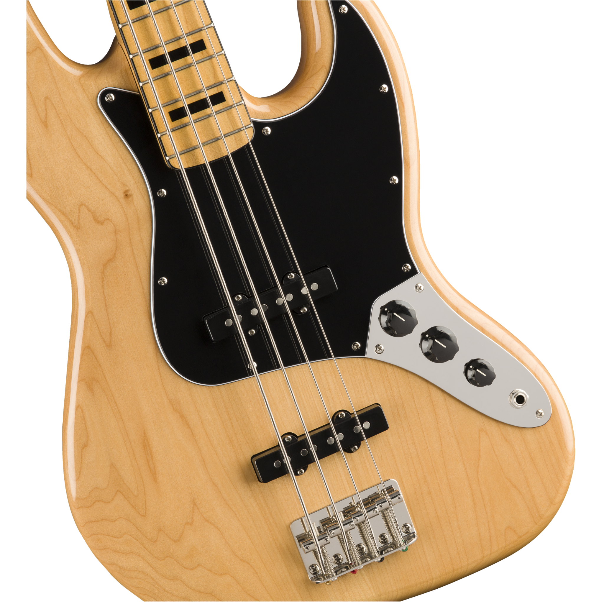BAJO ELECTRICO SQUIER CV 70S JAZZ NATURAL MAPLE 4 CUERDAS MOD0374540521
