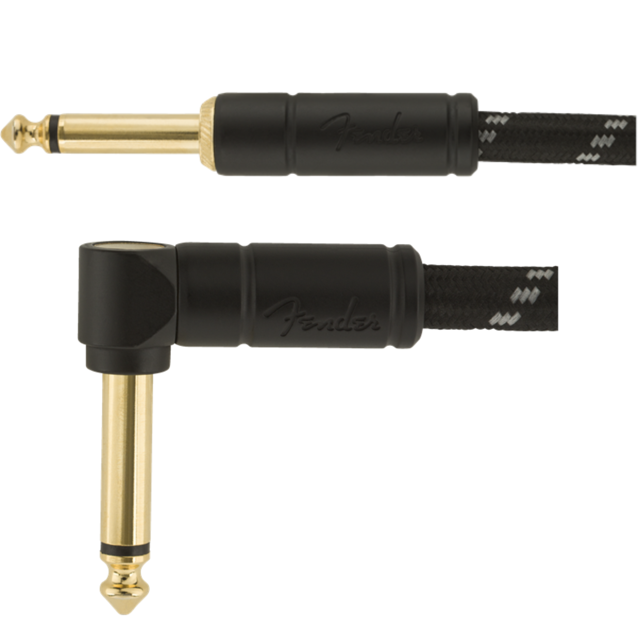 CABLE LINEA FENDER DELUXE 4.5 MTS ANG NEGRO MOD0990820085
